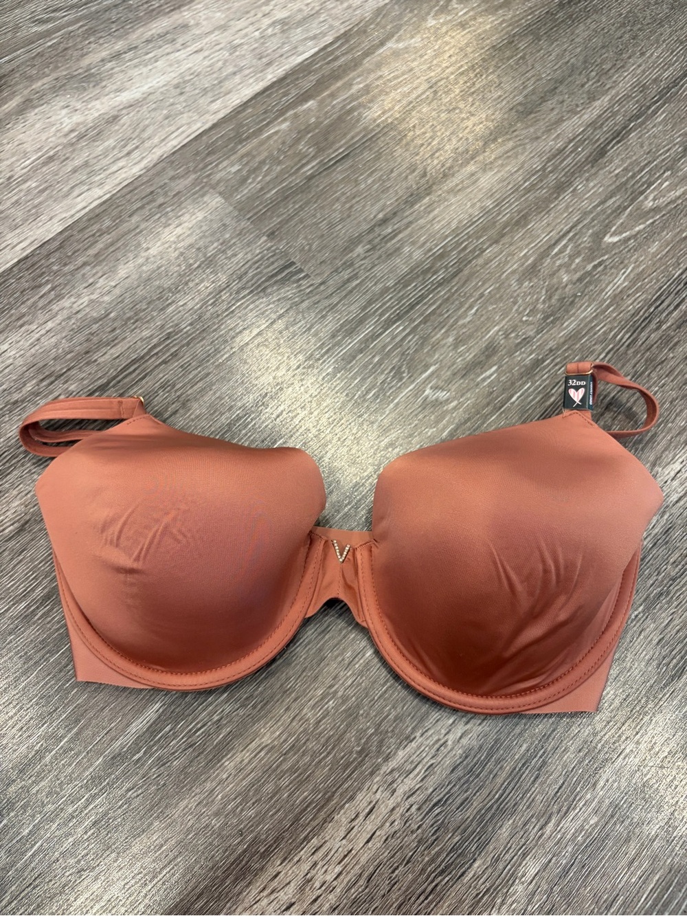 Victoria's Secret Molded T-Shirt Bra - Rust Coral